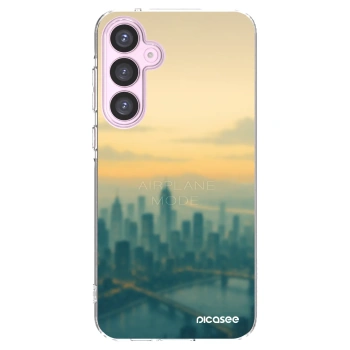 Picasee silikonový průhledný obal pro Samsung Galaxy A55 5G A556B - Airplane mode