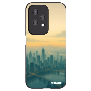 Picasee silikonový černý obal pro Honor 200 Lite - Airplane mode