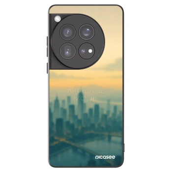 Picasee silikonový černý obal pro OnePlus 12 5G - Airplane mode