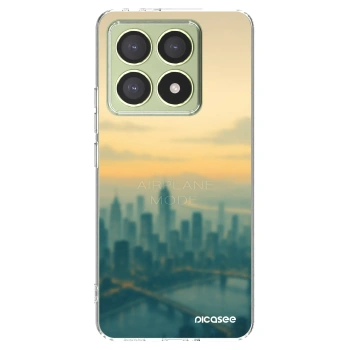 Picasee silikonový průhledný obal pro Xiaomi 14T - Airplane mode