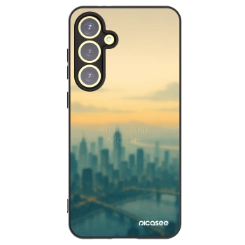 Picasee silikonový černý obal pro Samsung Galaxy S24 FE S721B - Airplane mode