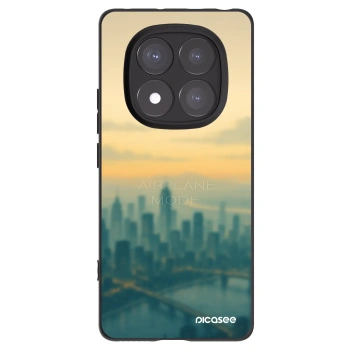 Picasee silikonový černý obal pro Xiaomi Redmi Note 14 Pro 5G - Airplane mode