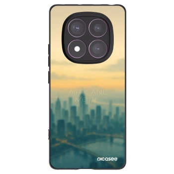 Picasee silikonový černý obal pro Xiaomi Redmi Note 14 Pro 4G - Airplane mode