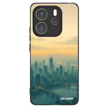 Picasee silikonový černý obal pro Xiaomi Redmi Note 14 4G - Airplane mode