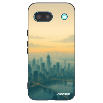 Picasee silikonový černý obal pro Google Pixel 8a - Airplane mode