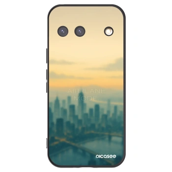 Picasee silikonový černý obal pro Google Pixel 9 - Airplane mode