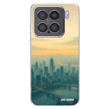Picasee silikonový průhledný obal pro Xiaomi 15 - Airplane mode
