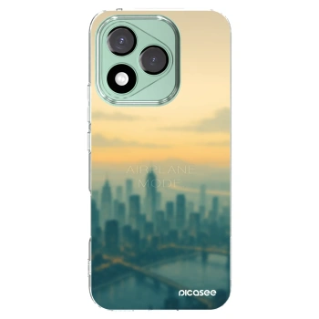 Picasee silikonový průhledný obal pro Honor 400 Lite 5G - Airplane mode