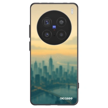 Picasee silikonový černý obal pro Vivo X200 Pro - Airplane mode