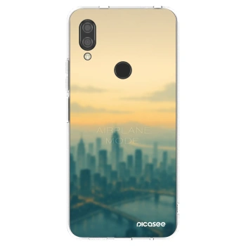 Picasee silikonový průhledný obal pro Xiaomi Redmi 7 - Airplane mode