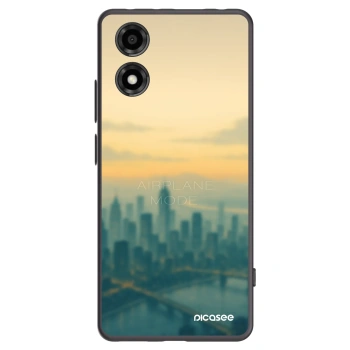 Picasee silikonový černý obal pro Motorola Moto E14 - Airplane mode