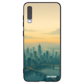 Picasee silikonový černý obal pro Samsung Galaxy A70 A705F - Airplane mode