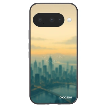 Picasee silikonový černý obal pro Google Pixel 10 - Airplane mode