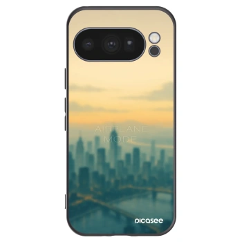 Picasee silikonový černý obal pro Google Pixel 10 Pro - Airplane mode