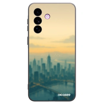 Picasee silikonový černý obal pro Samsung Galaxy A57 5G - Airplane mode
