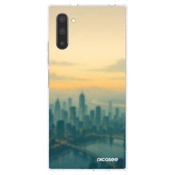 Picasee silikonový průhledný obal pro Samsung Galaxy Note 10 N970F - Airplane mode
