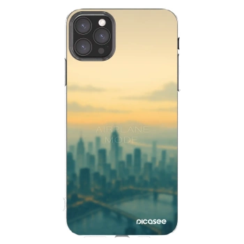 Picasee silikonový průhledný obal pro Apple iPhone 11 Pro Max - Airplane mode