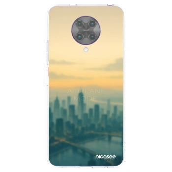 Picasee silikonový průhledný obal pro Xiaomi Poco F2 Pro - Airplane mode