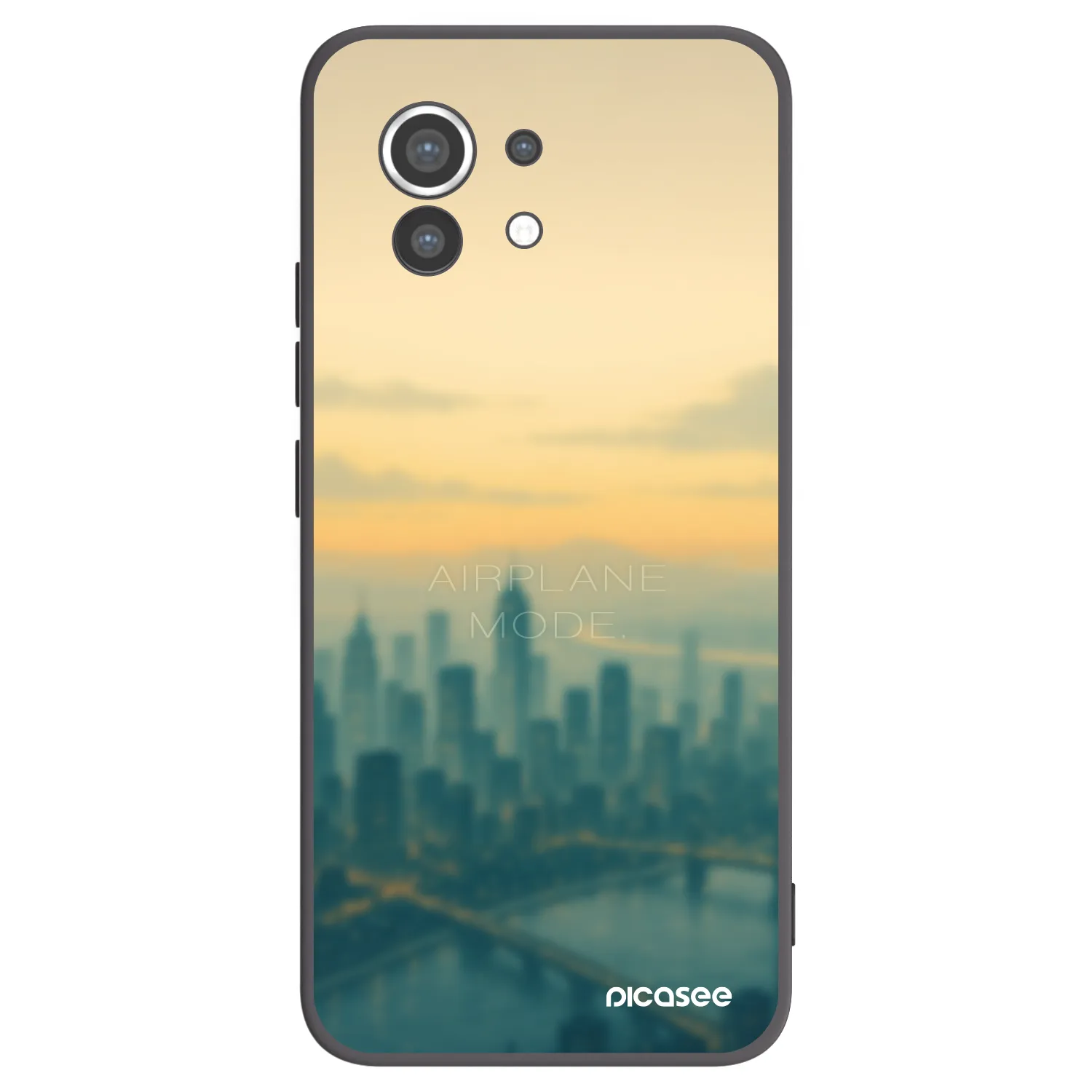 Picasee silikonový černý obal pro Xiaomi Mi 11 - Airplane mode