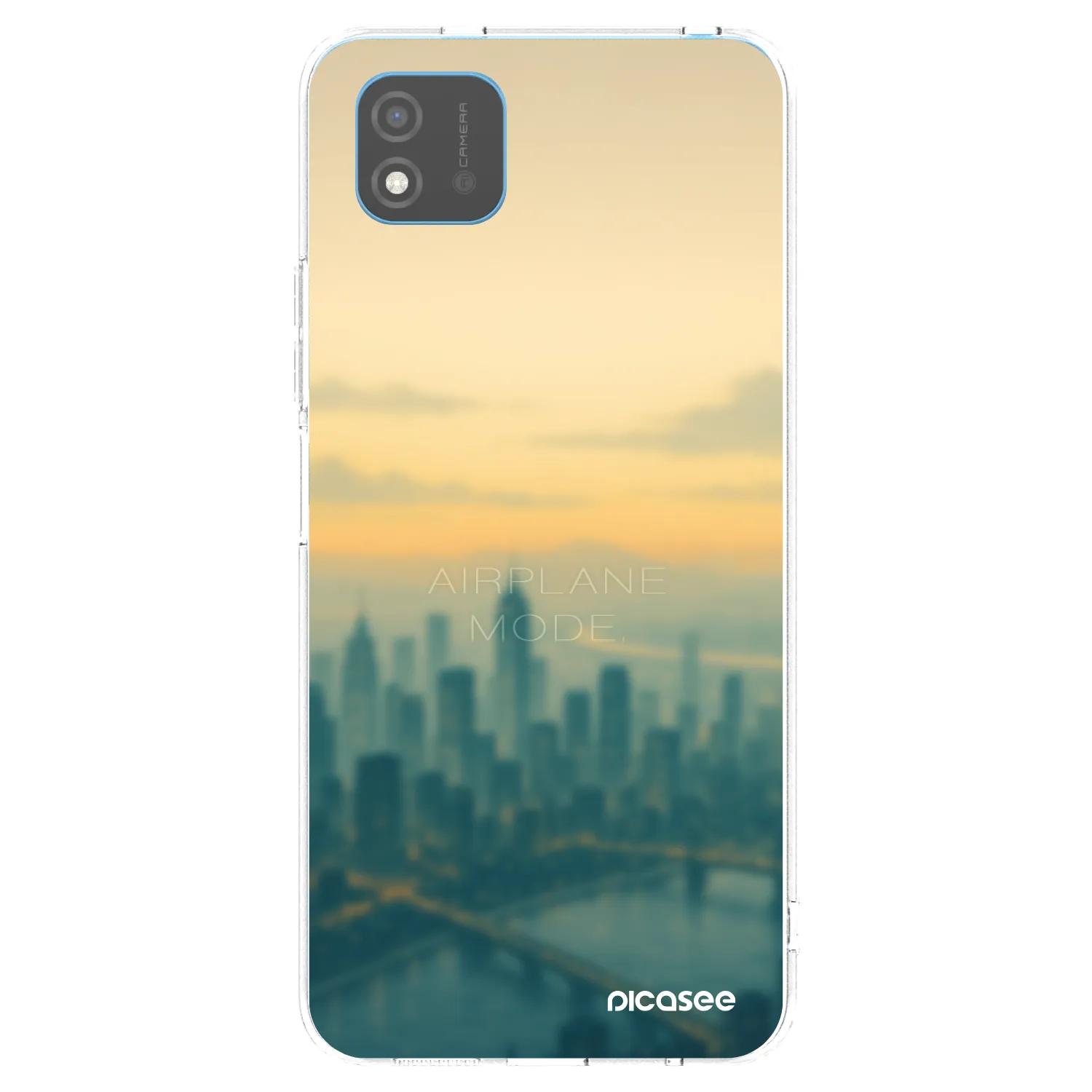 Picasee silikonový průhledný obal pro Realme C11 (2021) - Airplane mode