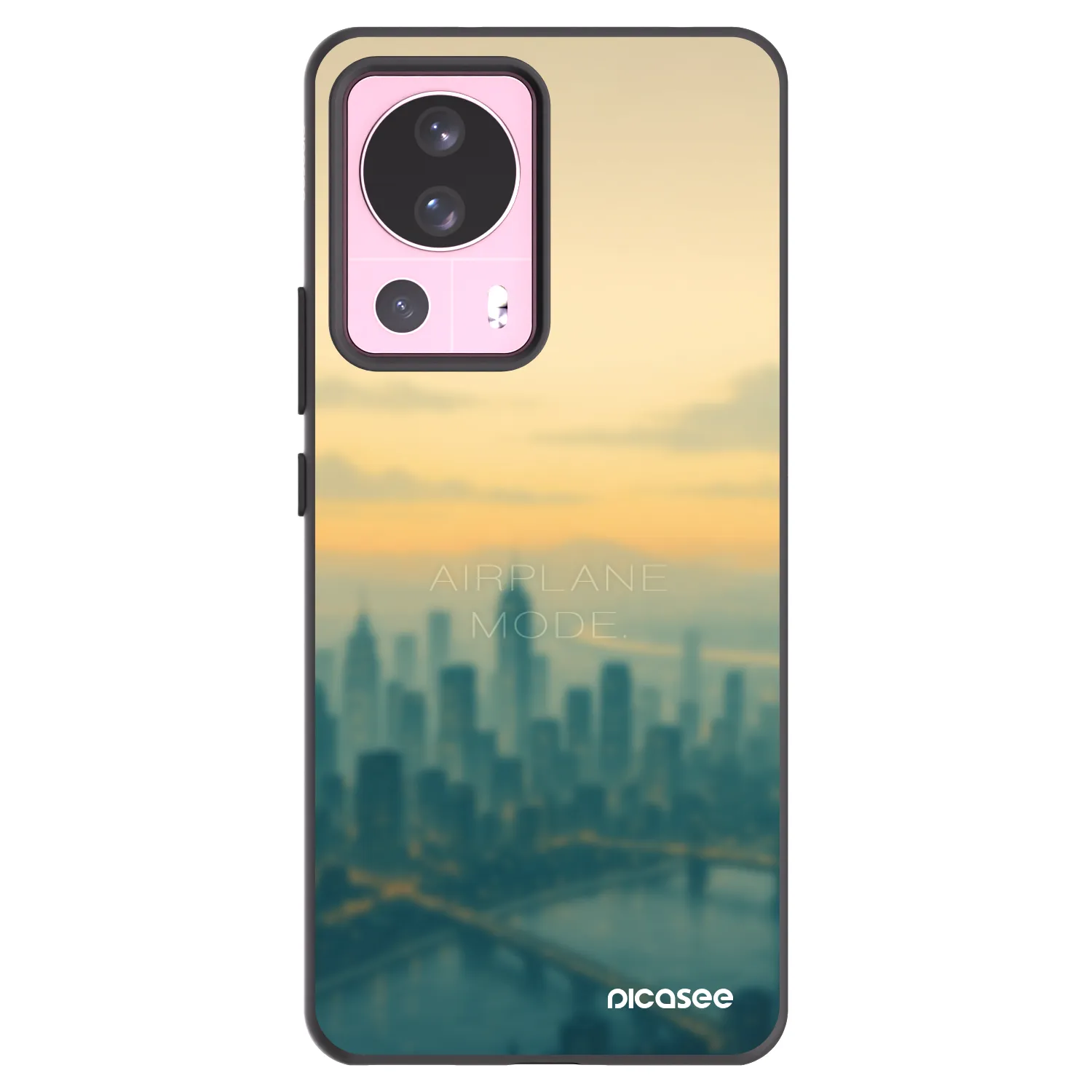 Picasee silikonový černý obal pro Xiaomi 13 Lite - Airplane mode