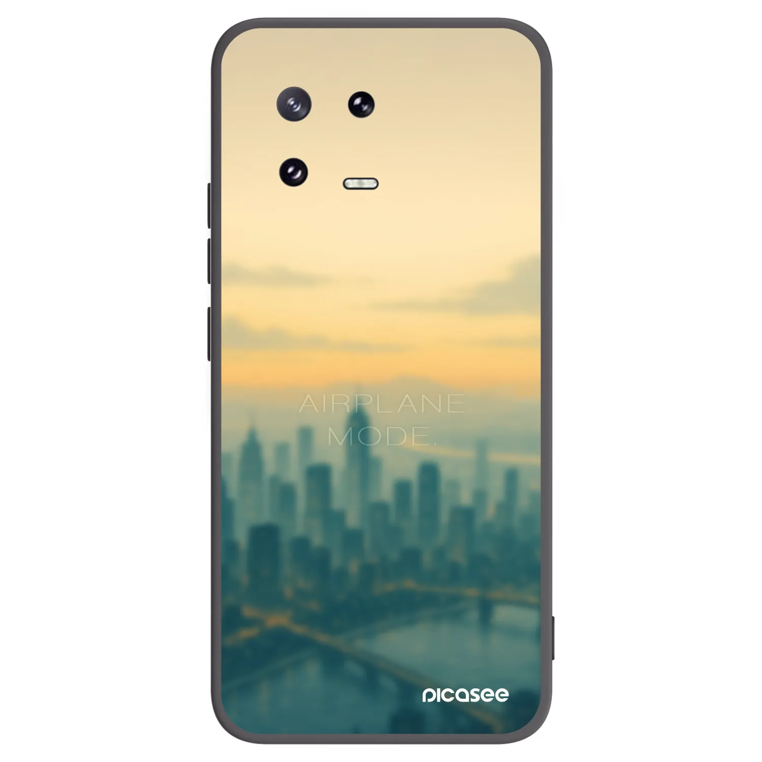 Picasee silikonový černý obal pro Xiaomi 13 Pro - Airplane mode