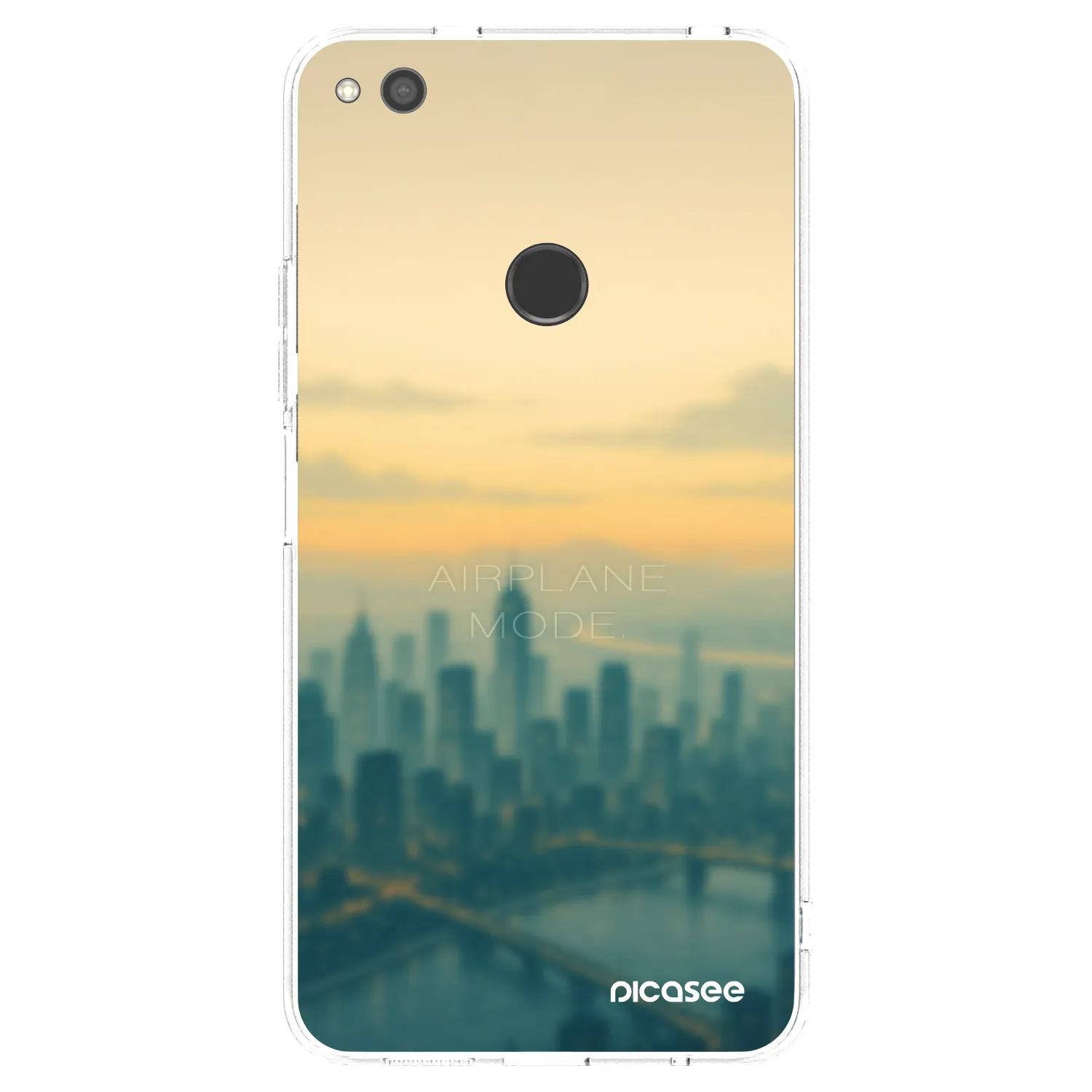 Picasee silikonový průhledný obal pro Huawei Mate 40 Pro - Airplane mode