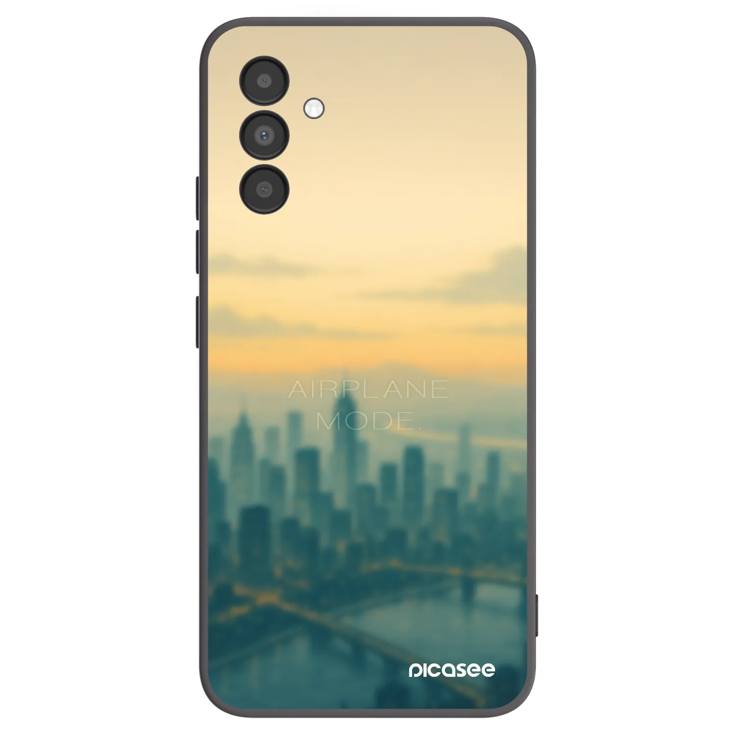 Picasee silikonový černý obal pro Samsung Galaxy A04s A047F - Airplane mode