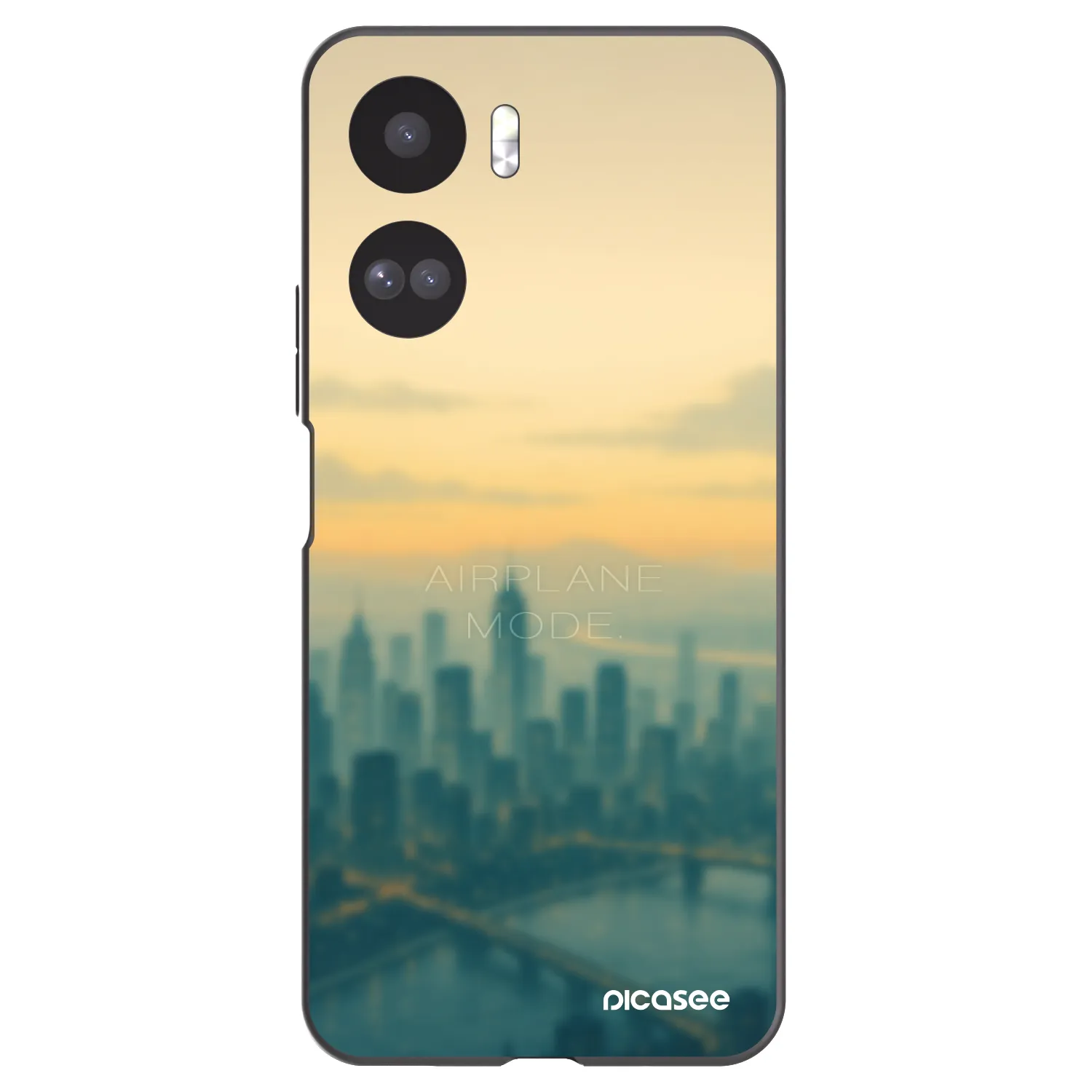 Picasee silikonový černý obal pro Honor 90 Lite 5G - Airplane mode