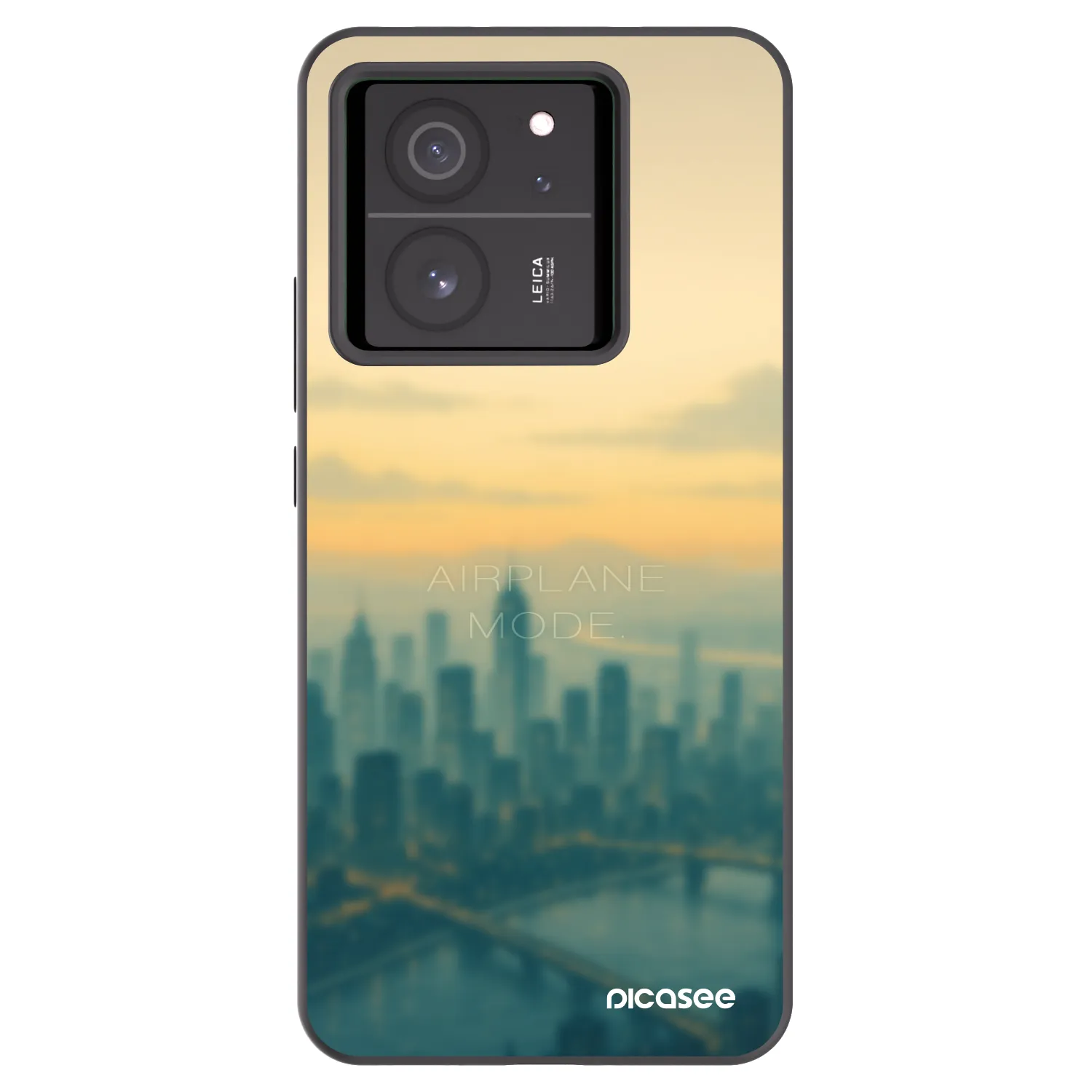 Picasee silikonový černý obal pro Xiaomi 13T - Airplane mode