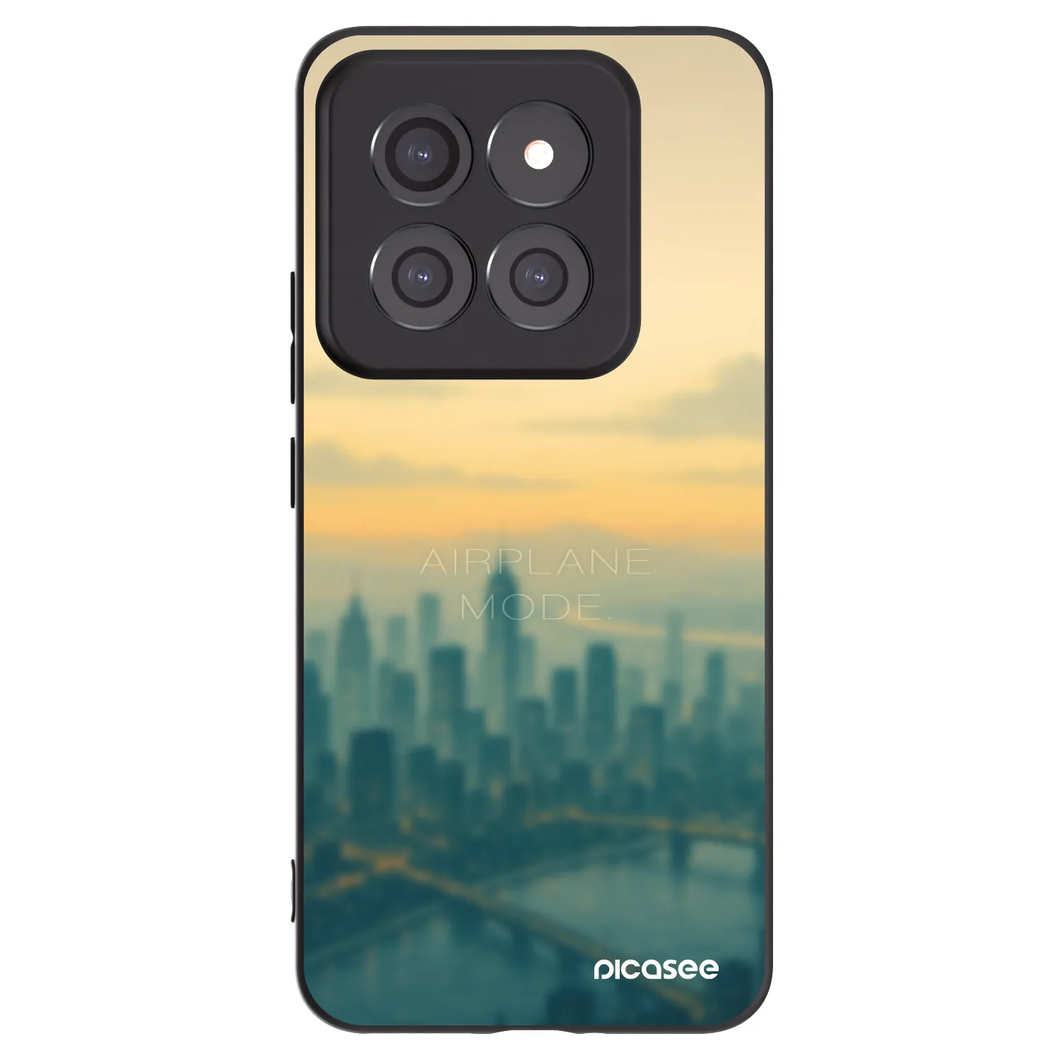 Picasee silikonový černý obal pro Xiaomi 14 Pro - Airplane mode