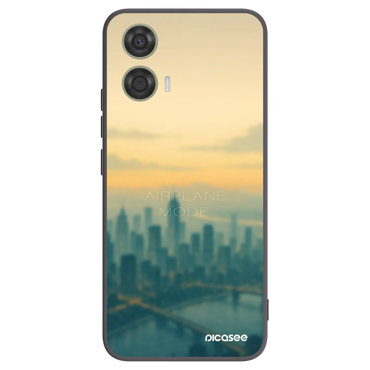 Picasee silikonový černý obal pro Motorola Moto G24 - Airplane mode