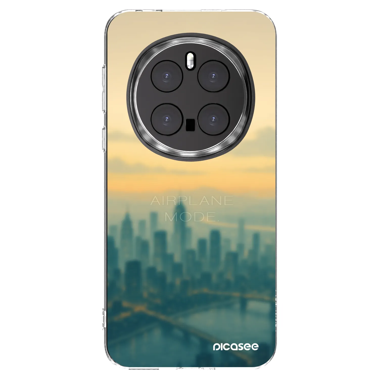 Picasee silikonový průhledný obal pro Honor Magic7 Pro 5G - Airplane mode