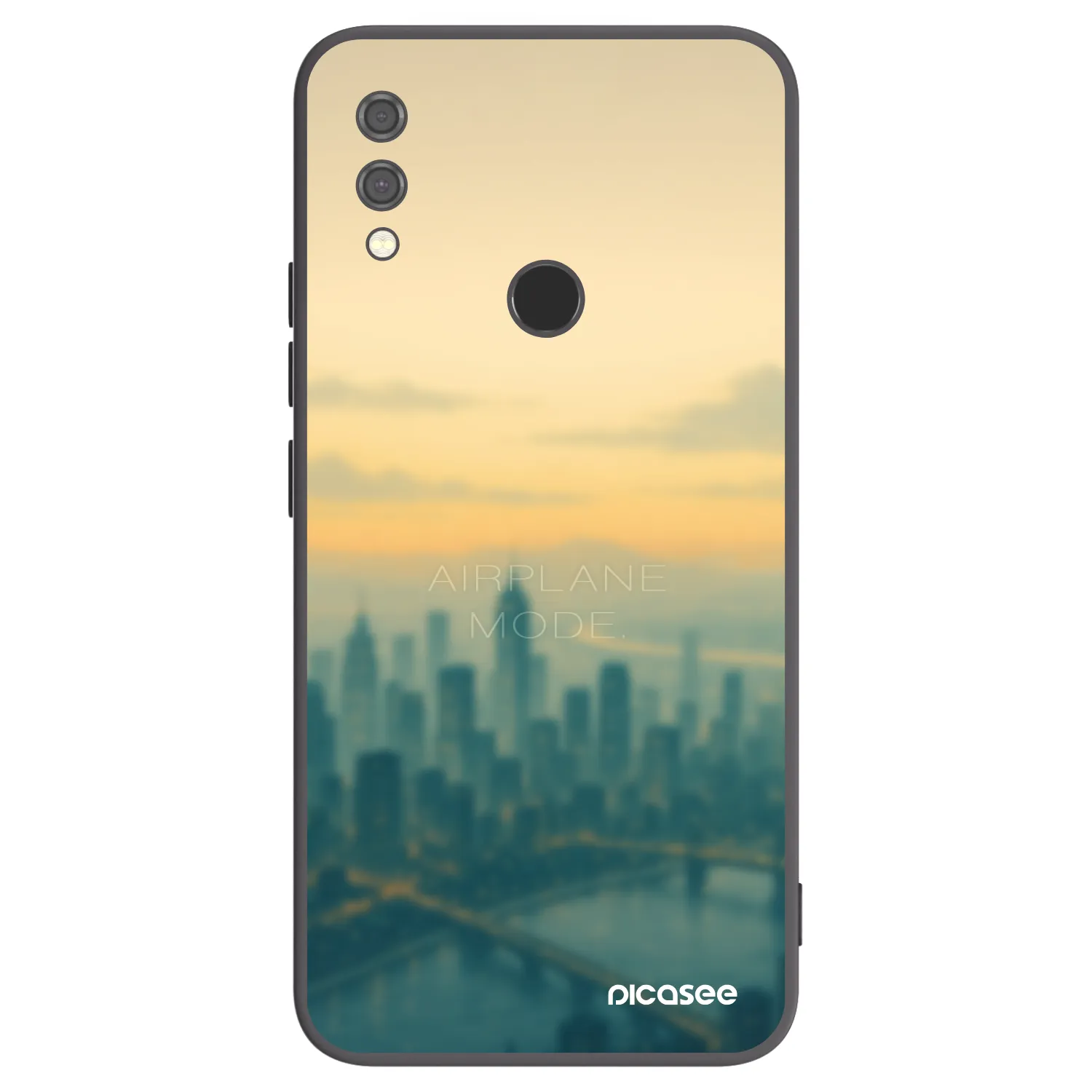 Picasee silikonový černý obal pro Xiaomi Redmi Note 7 - Airplane mode