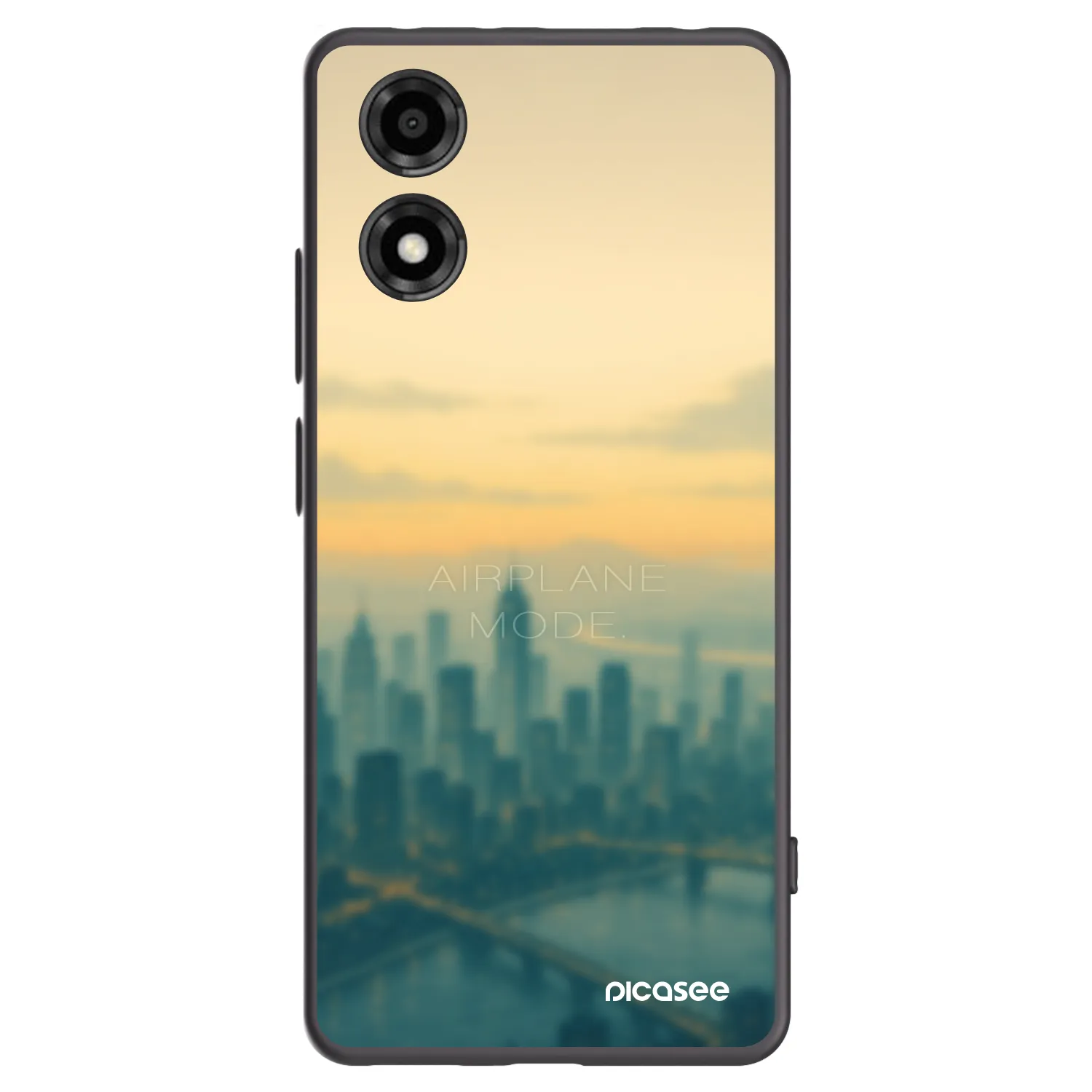 Picasee silikonový černý obal pro Motorola Moto E14 - Airplane mode