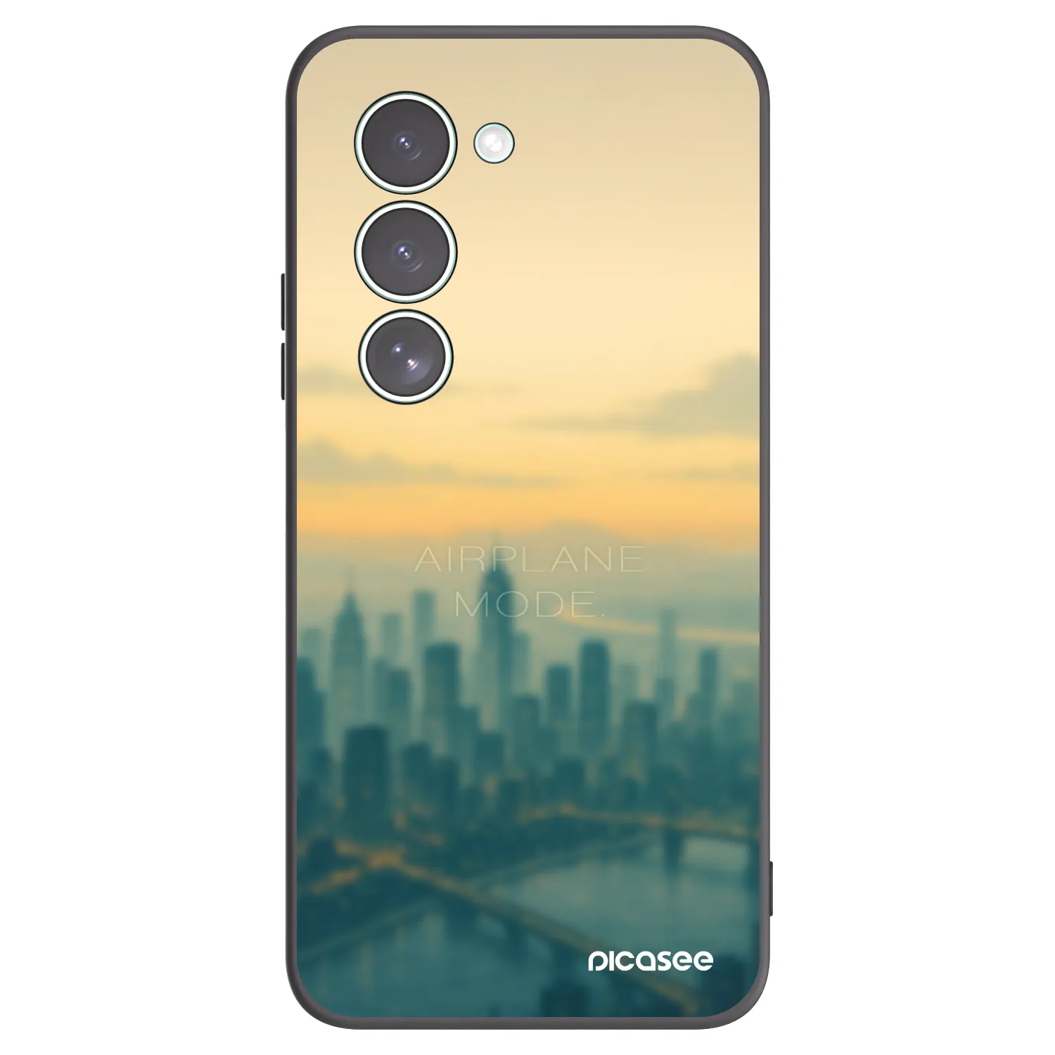 Picasee silikonový černý obal pro Xiaomi Redmi 15 5G - Airplane mode