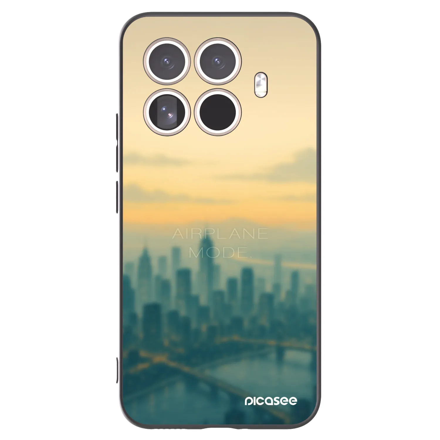Picasee silikonový černý obal pro Xiaomi 15T Pro - Airplane mode