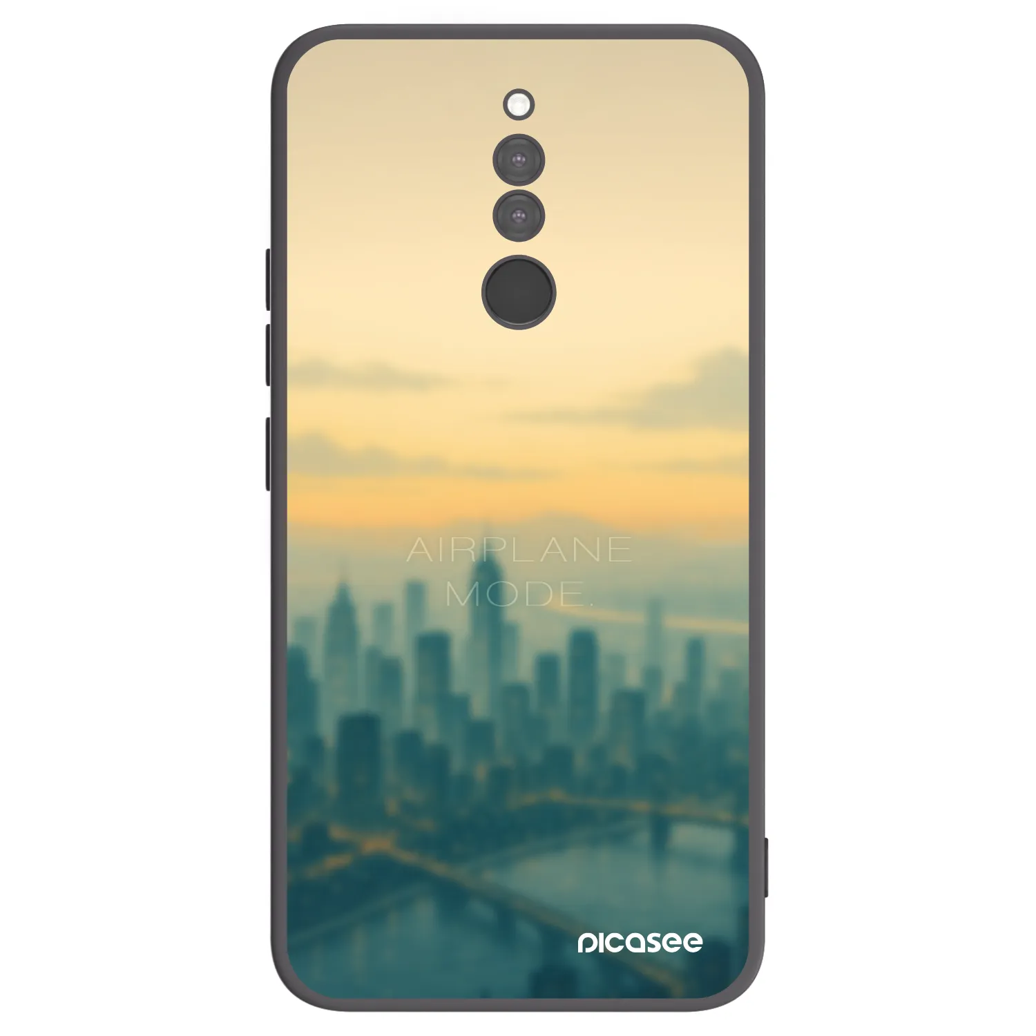 Picasee silikonový černý obal pro Xiaomi Redmi 8 - Airplane mode