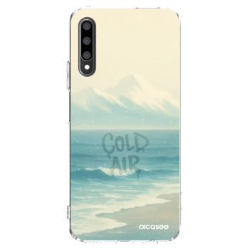 Picasee silikonový průhledný obal pro Honor 9X Pro - COLD AIR