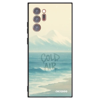 Picasee silikonový černý obal pro Samsung Galaxy Note 20 Ultra - COLD AIR