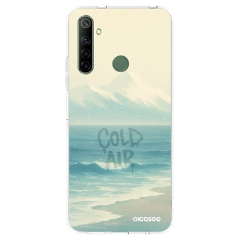 Picasee silikonový průhledný obal pro Realme 6i - COLD AIR
