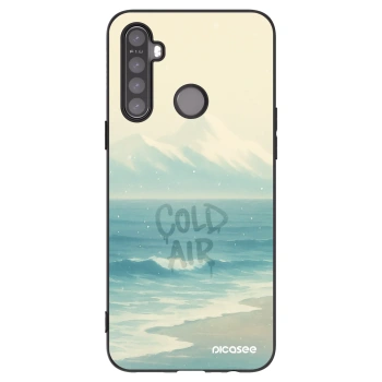 Picasee silikonový černý obal pro Realme 5 - COLD AIR