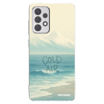 Picasee silikonový průhledný obal pro Samsung Galaxy A52 5G A525F - COLD AIR