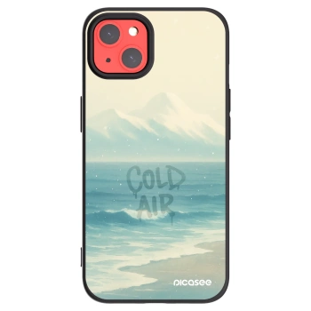 Picasee silikonový černý obal pro Apple iPhone 13 - COLD AIR