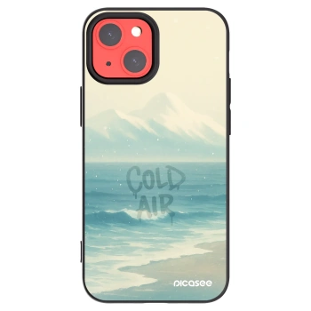 Picasee silikonový černý obal pro Apple iPhone 13 mini - COLD AIR