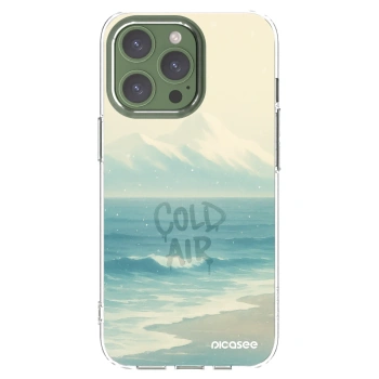 Picasee silikonový průhledný obal pro Apple iPhone 13 Pro - COLD AIR