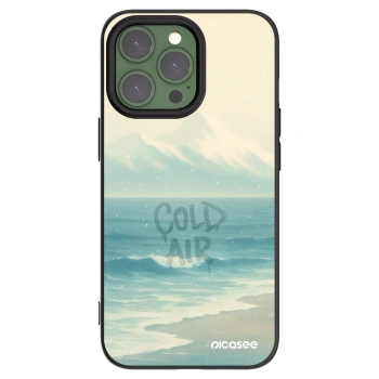 Picasee silikonový černý obal pro Apple iPhone 13 Pro - COLD AIR