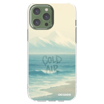 Picasee silikonový průhledný obal pro Apple iPhone 13 Pro Max - COLD AIR