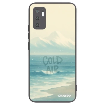 Picasee silikonový černý obal pro Xiaomi Redmi Note 10 5G - COLD AIR