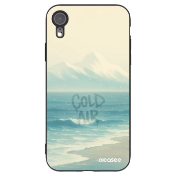 Picasee silikonový černý obal pro Apple iPhone XR - COLD AIR